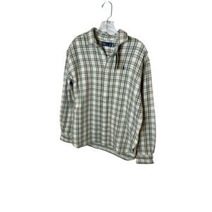 NWT Ralph Lauren polo green flannel‎ -size 4